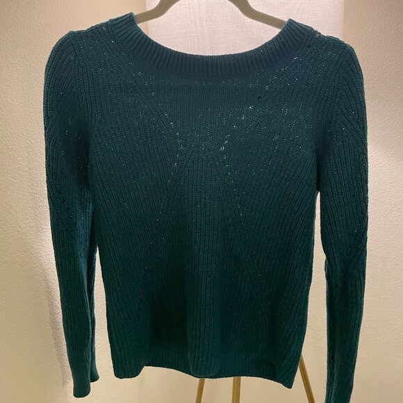 VILA Teal Sweater Size S - Picture 2 of 3